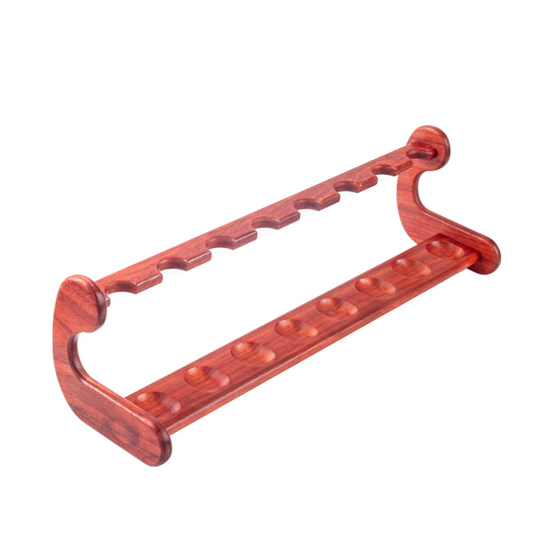 花梨木烟斗架八位单层实木斗架子家用便携展示架座斗拖支架收纳 - 图3