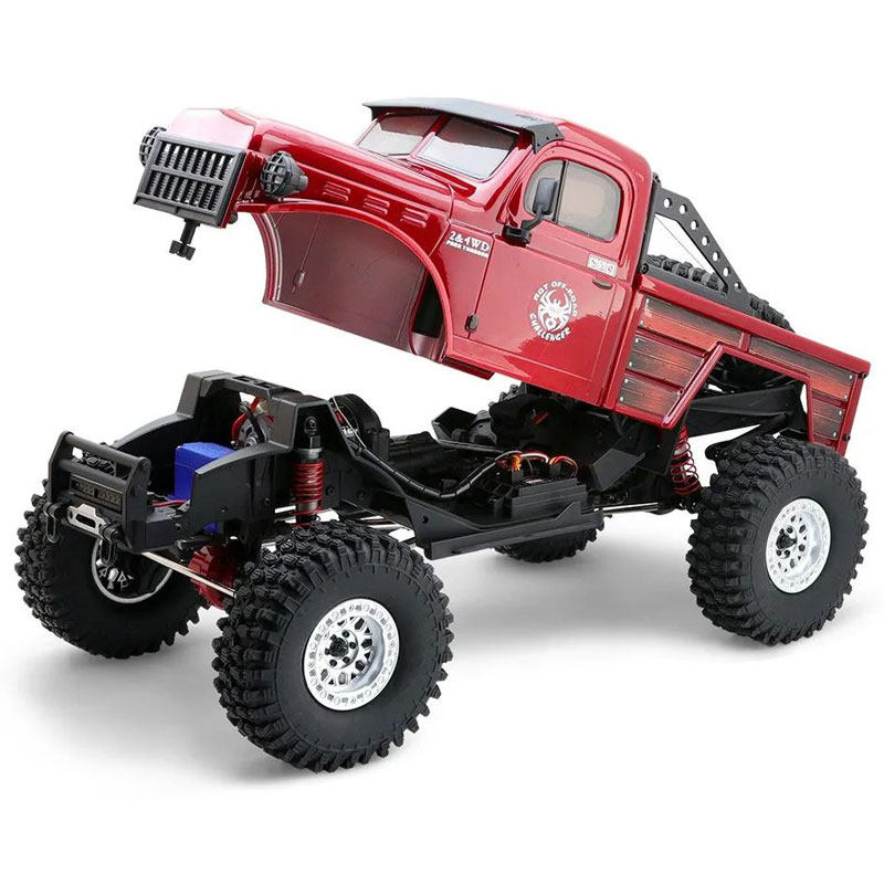 1/10瑞泰RGT遥控RC模型挑战者卡车攀爬车EX86170 门桥双速 越野车 - 图3