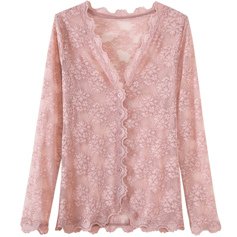 海边度假防晒空调衫貌美镂空蕾丝外搭开衫薄披肩长袖打底衫女春夏,淘宝优惠券,粉丝福利购,淘宝优惠卷