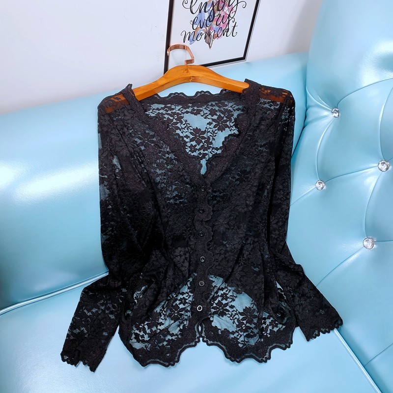 海边度假防晒空调衫貌美镂空蕾丝外搭开衫薄披肩长袖打底衫女春夏,淘宝优惠券,粉丝福利购,淘宝优惠卷