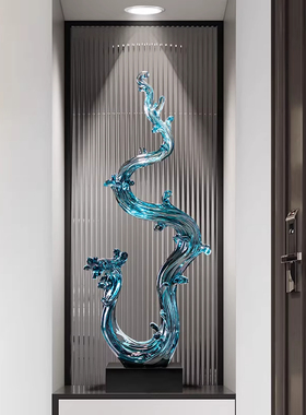 德国轻奢高档大摆件风生水起造景