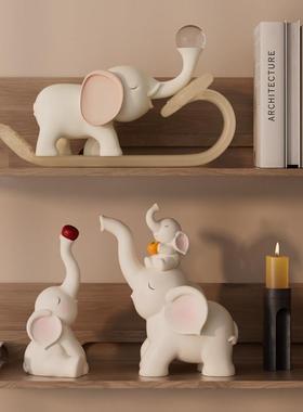 象摆件高级姹寂大风装家居轻奢客YZ202404厅红酒柜装饰品乔迁新感