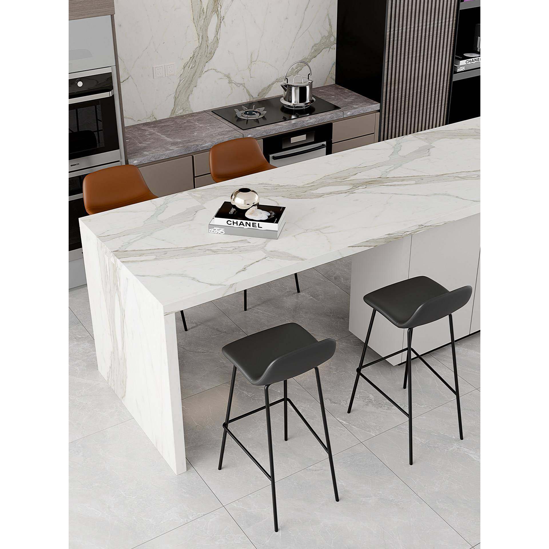 现代简高约吧椅意式家用吧927吧椅凳高背椅子脚凳极简吧台凳吧靠,淘宝优惠券,粉丝福利购,淘宝优惠卷