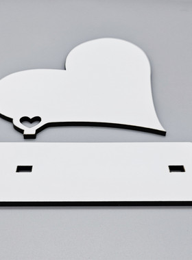 母亲节心形摆台新款热转印相板热升华刻字相册相框高光图片印刷