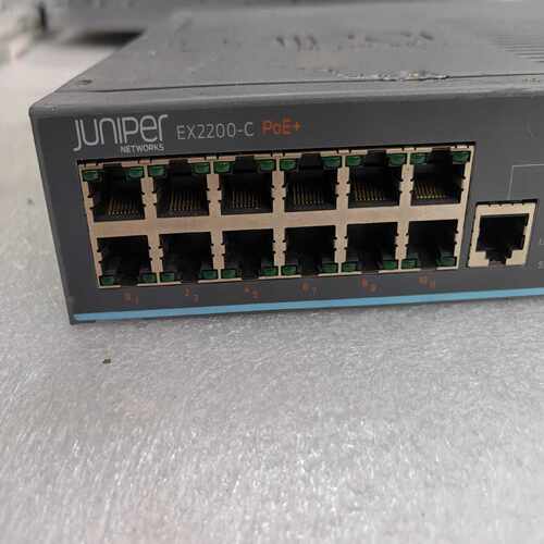 juniper 瞻博交换机 EX2200-C-12P-2G【卡奥电子】 - 图0