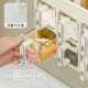 Suction cup seasoning box wall-mounted without punching kitchen salt MSG seasoning jar storage box sealing seasoning mix