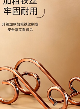 红酒架子家用高颜值酒柜摆件酒瓶摆放架子简约铁艺装饰品2026新款