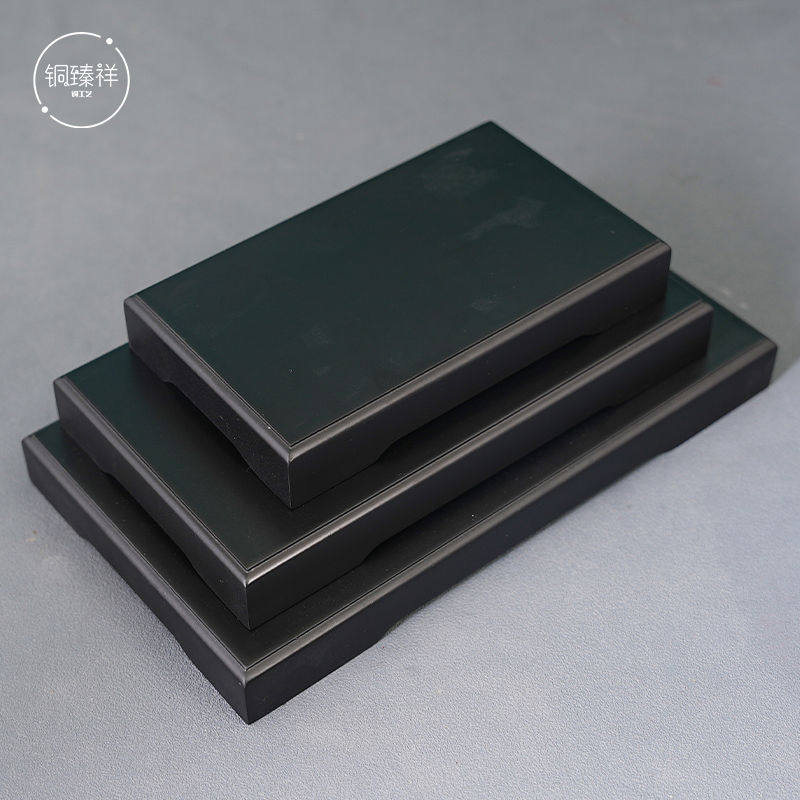 实木底座长底方底摆件佛像盆栽装饰客厅桌面摆放花瓶铜器工,淘宝优惠券,粉丝福利购,淘宝优惠卷