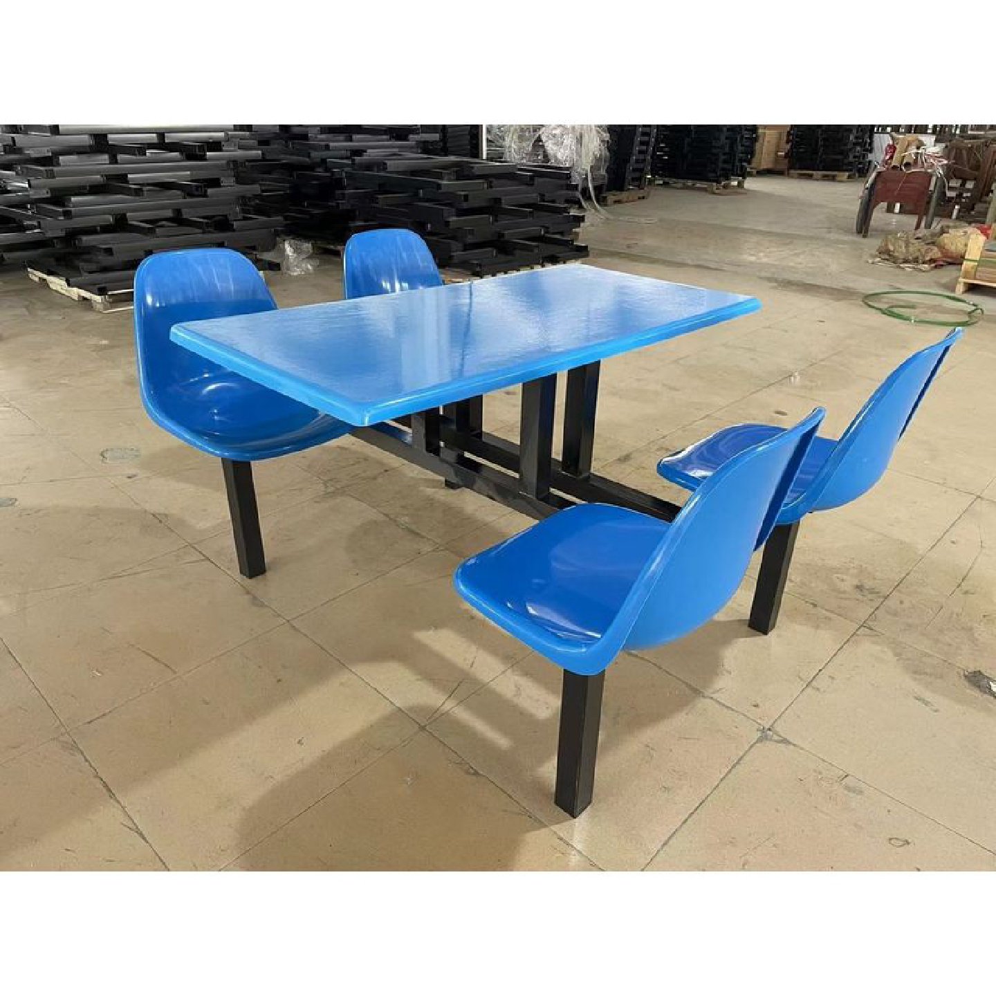 学校学生工厂食堂餐桌椅组合4人8人员工地不锈钢连体餐桌可定制,淘宝优惠券,粉丝福利购,淘宝优惠卷