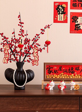 2026新年氛围感装饰品客厅桌面摆件乔迁新居入宅仪式用品软装好物
