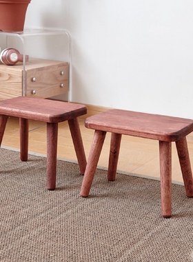 实木小板凳家用矮凳子客厅小椅子宝宝换鞋凳现代简约方凳儿童板凳