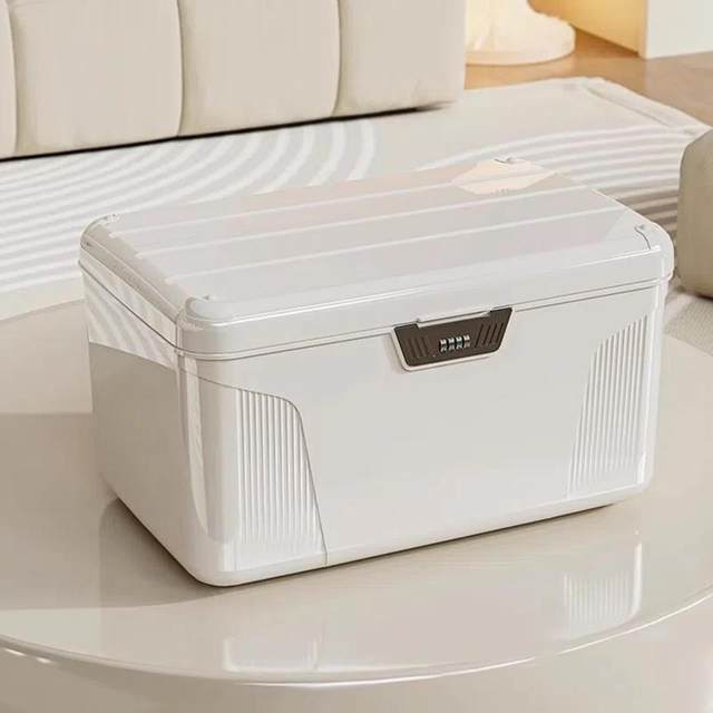 Japanese Seiko storage box with lock valuables document storage box medicine storage password box
