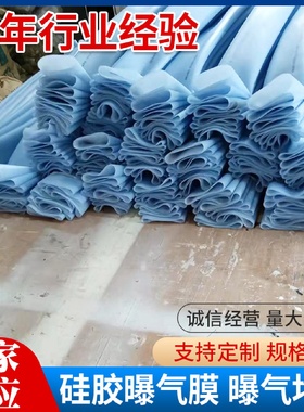 曝气管盘式曝气膜管厂供EPDM橡胶提升式曝气器膜片曝气软管