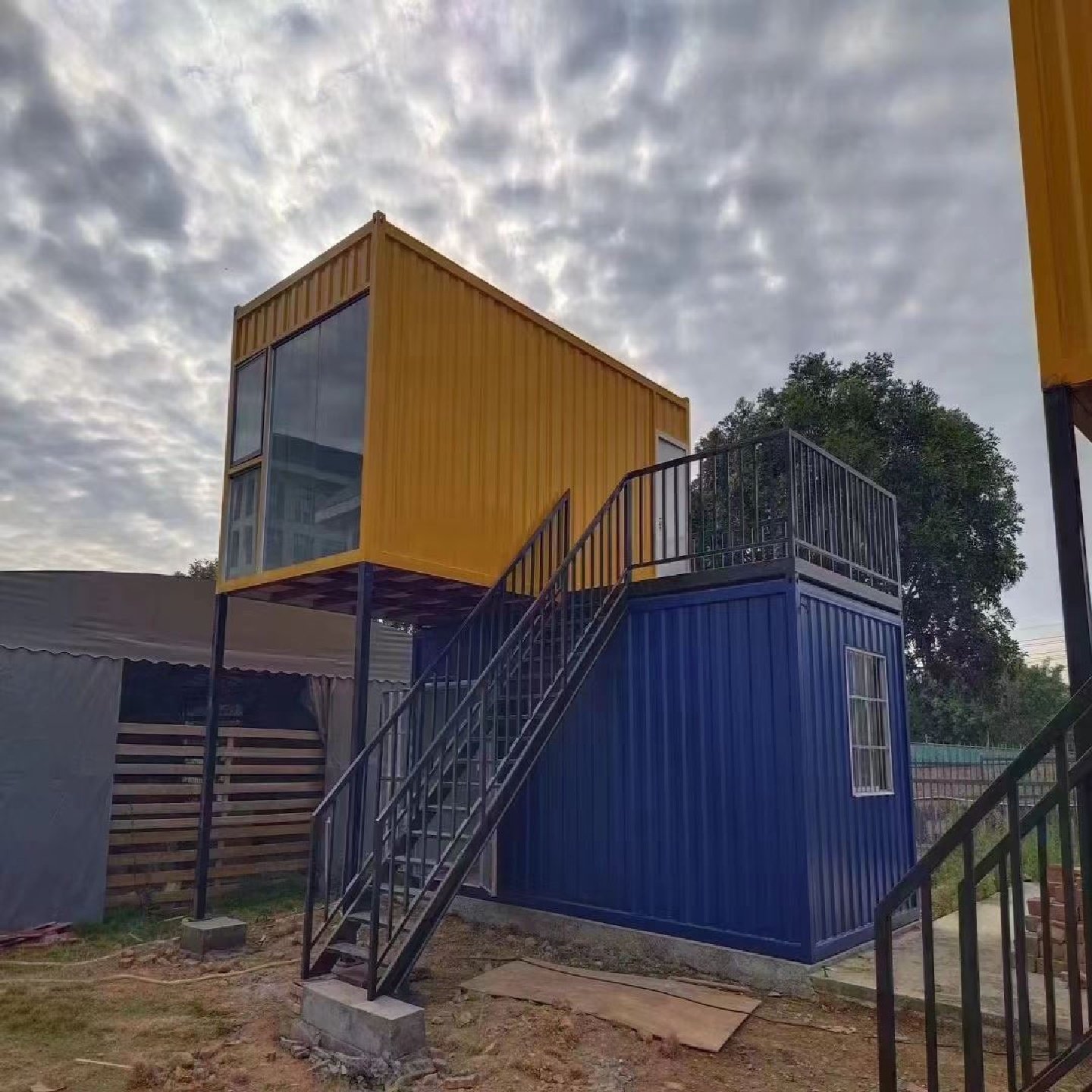集装箱移动房住人组装简易房工地宿舍临时办公室岩棉彩钢活动板房,淘宝优惠券,粉丝福利购,淘宝优惠卷