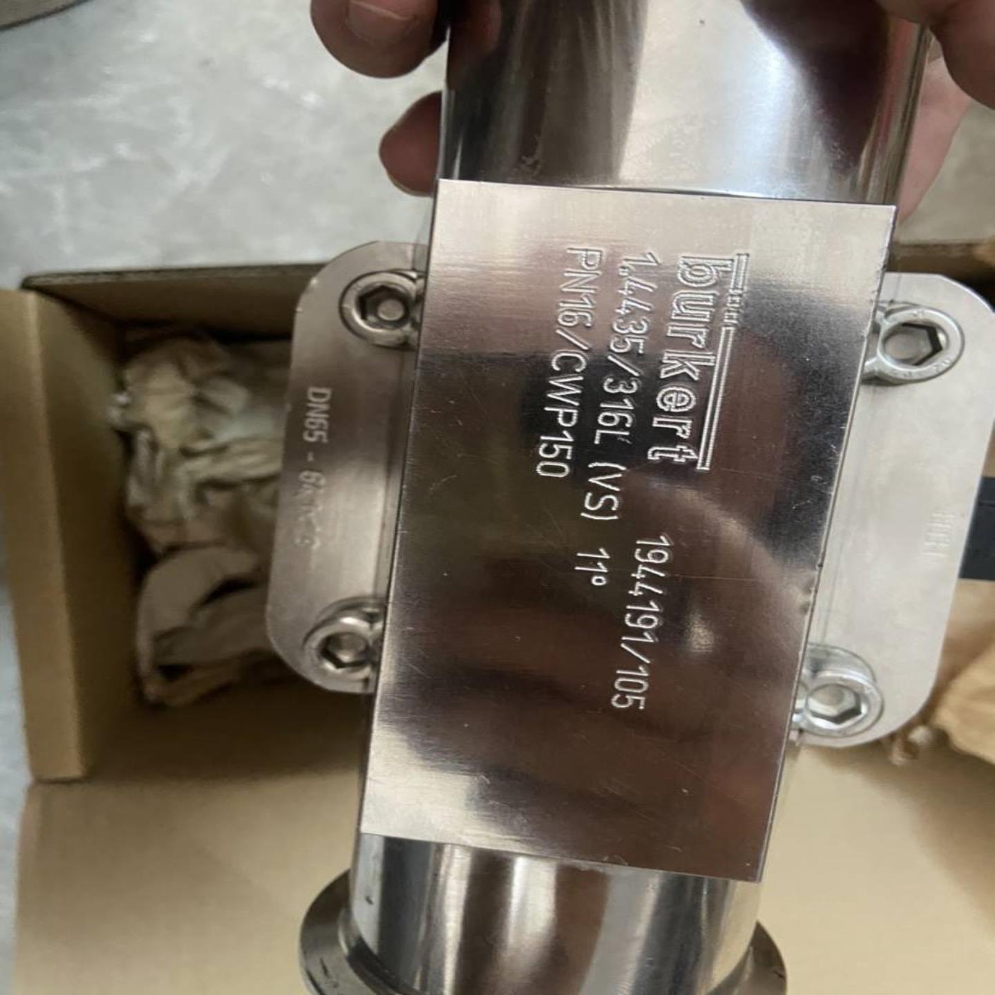 配件宝德burkert比例调节隔膜阀2103气缸+8694定位器DN65口径议价 - 图2