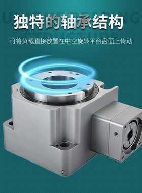 重载中空旋转平台ZTD165中空旋转平台海波齿转台减速机