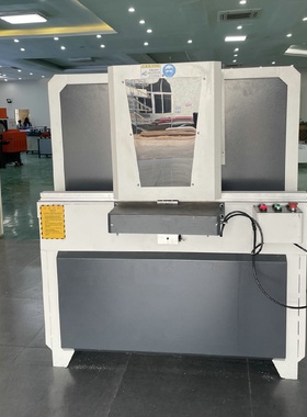 355双头45度切割机相框画框切割锯卡布灯箱木工机械铝材切角机