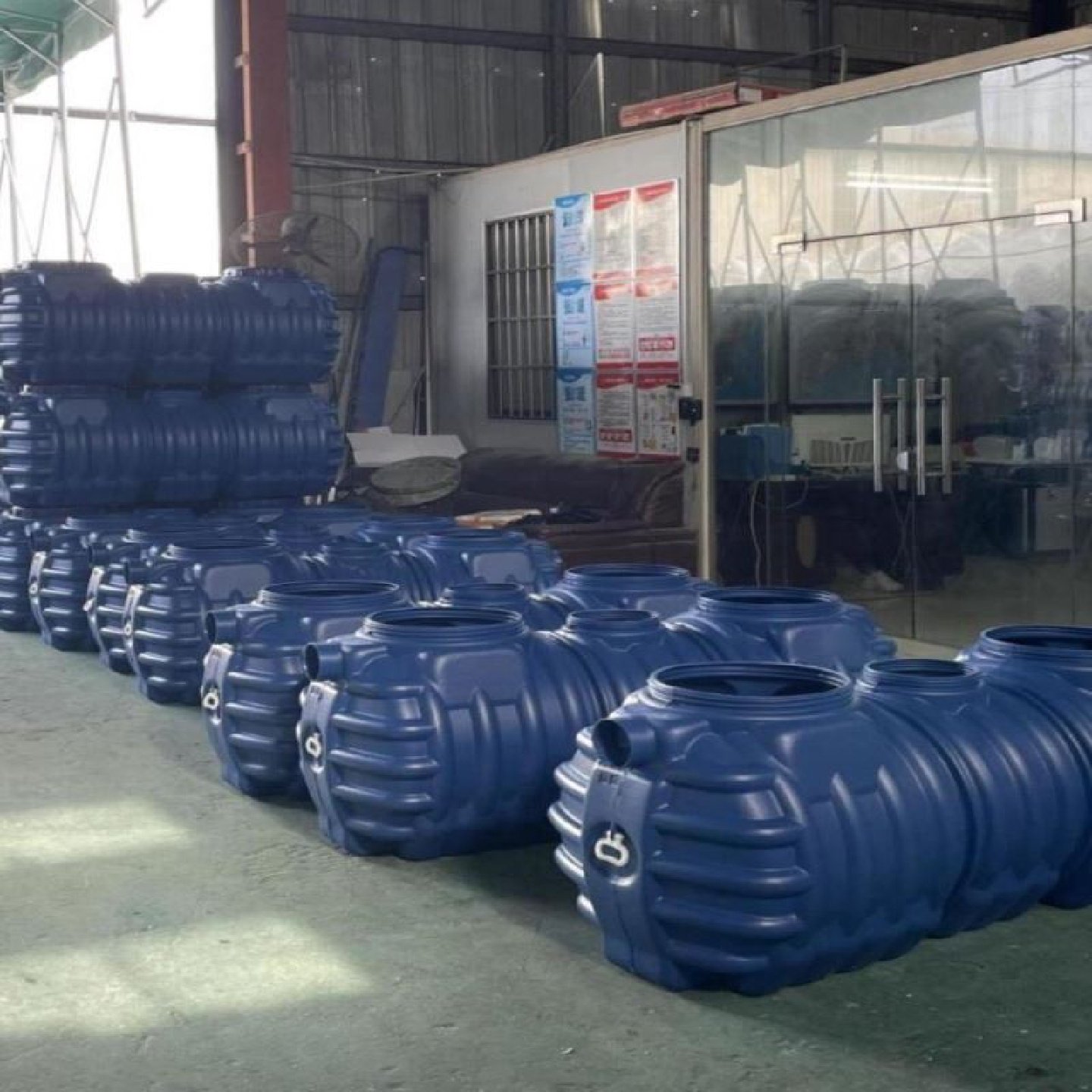 牛筋化粪池家用新农村三格厕所改造加厚PE成品塑料桶三级隔油池罐,淘宝优惠券,粉丝福利购,淘宝优惠卷