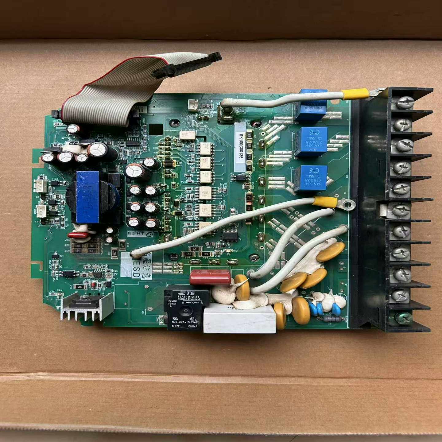 【星慕电子】士林变频器驱动板SK107c04501B带富士7MBR50V - 图1