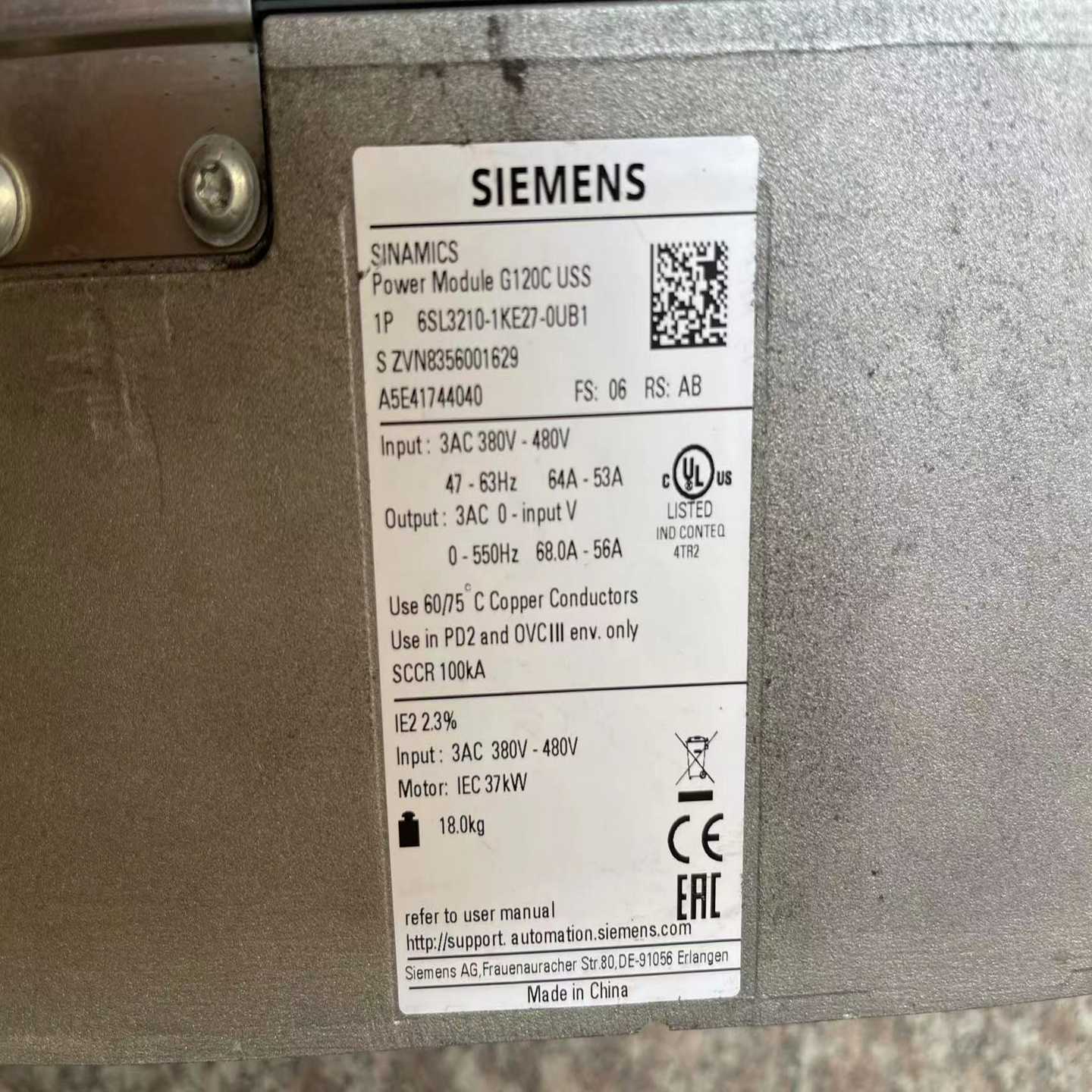 99新6SL3210-1KE27-0UB1变频器37询价 - 图2