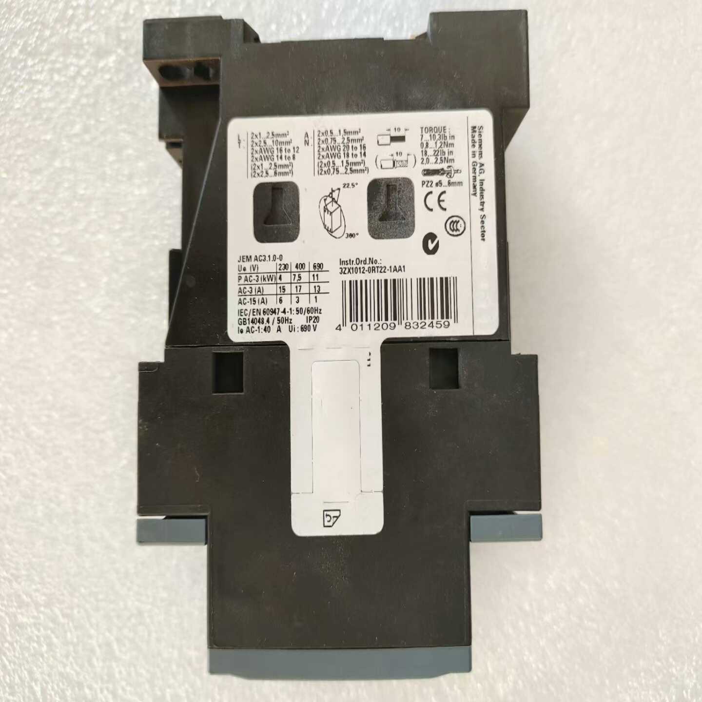 交流接触器3RT2024-1FB4010个询价 - 图0