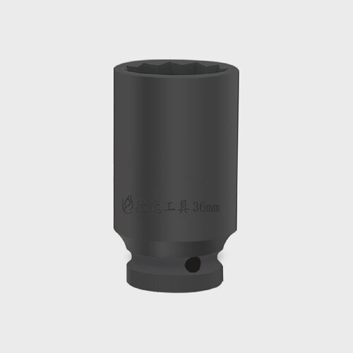 12寸加长梅花套筒电动扳手小风炮大飞套头12角花角套头板头加深 - 图3