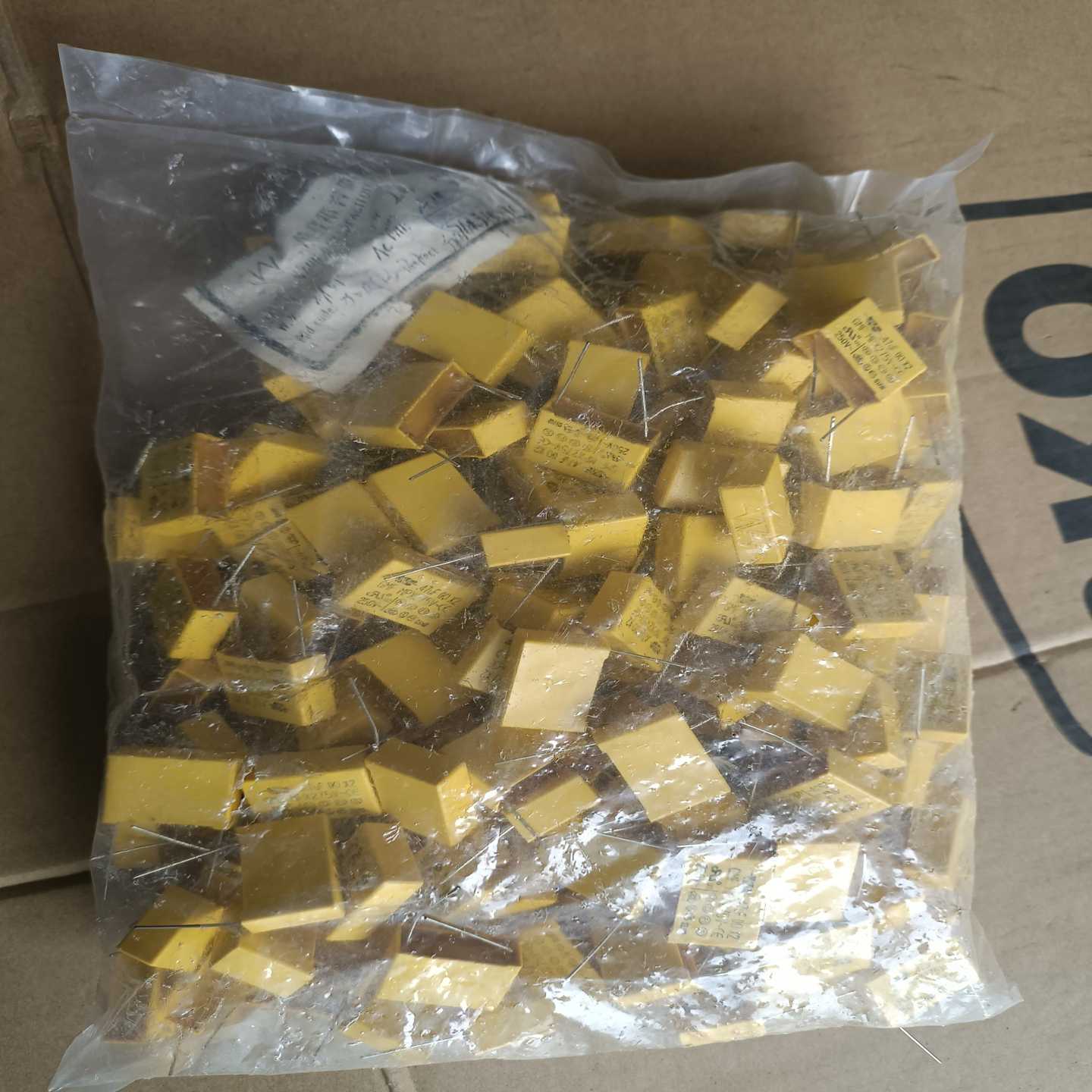 原装安规电容0.47uF275VAC有2000个--议价商品 - 图0