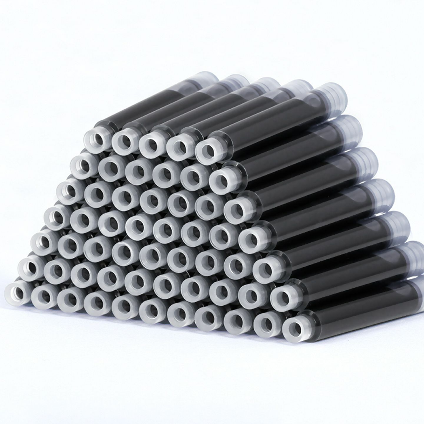 英雄钢笔墨囊纯蓝纯黑蓝黑色100支装2.6mm小口径通用可替换式墨水 - 图3