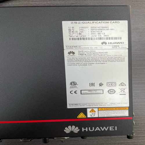 华为NetEngine8000M6一体化路由器交流机框议价 - 图0