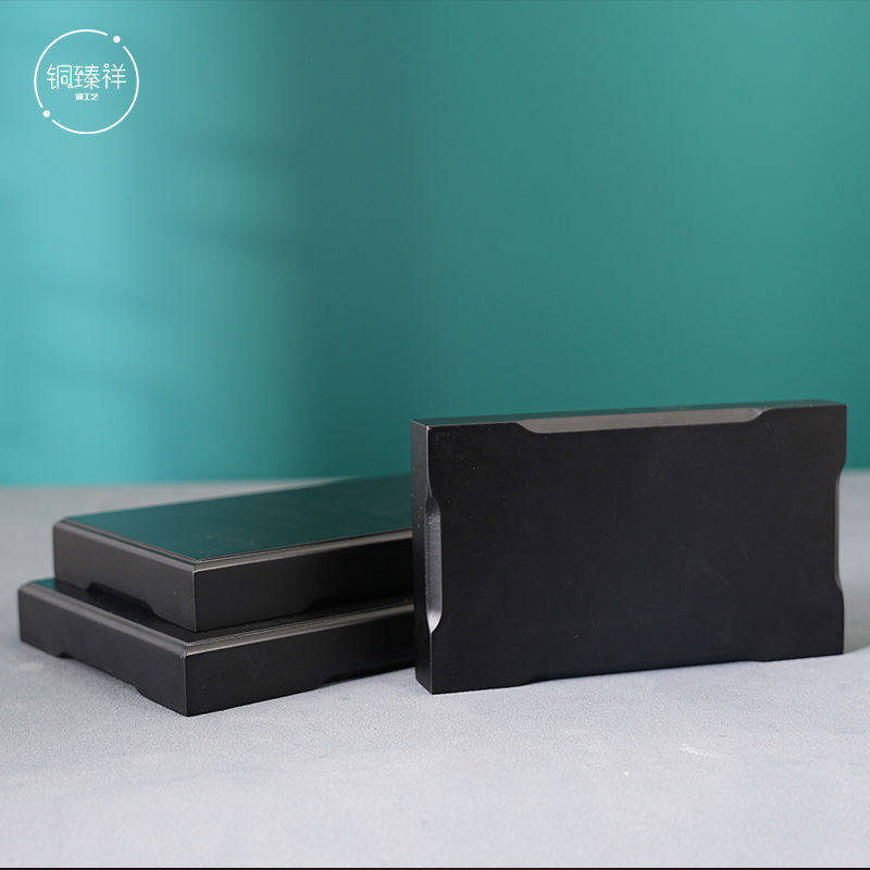 实木底座长底方底摆件佛像盆栽装饰客厅桌面摆放花瓶铜器工,淘宝优惠券,粉丝福利购,淘宝优惠卷