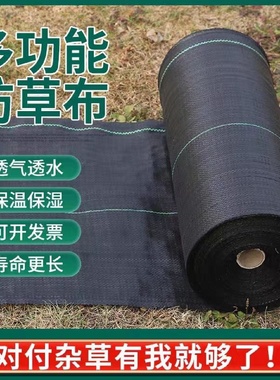 农用防草布除草布果园果树遮草盖草布抗老化透气保湿防草地布批发