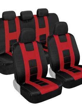 汽车座椅套坐垫四季通用布艺座套透气耐脏个性时尚颜色多样座套