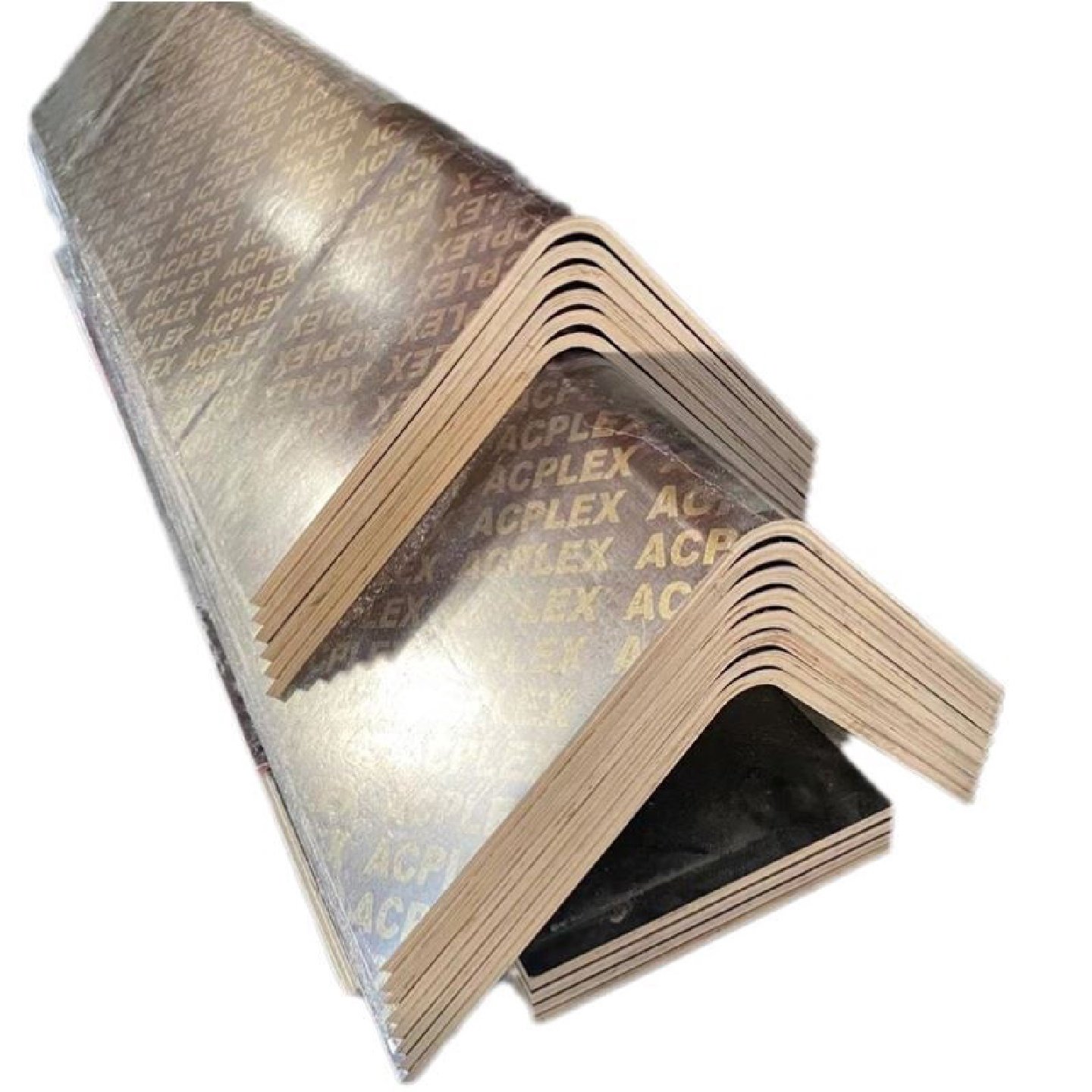 倒角方柱木模板建筑工地用方形水泥柱子浇筑定型模具圆弧圆柱模板 - 图0