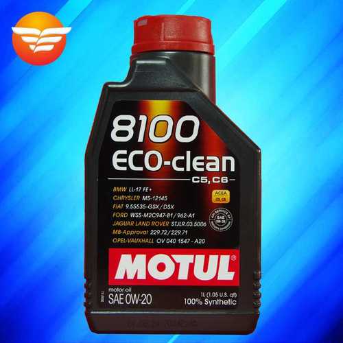 摩特 8100 ECO-CLEAN 0W-20 C5/C6 1L 国6B级 进口酯类全合成机油 - 图0