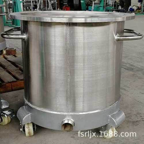 美缝剂真空分散机搅拌缸  304不锈钢法兰拉缸 真空搅拌机分散缸 - 图1