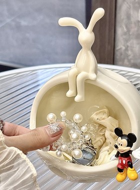 奶酪玄关钥匙收纳摆件入户门口鞋柜进门饰品家居桌面好物客厅摆设