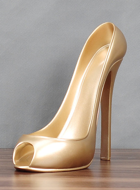 简约欧式个性高跟鞋红酒架酒柜摆件家居客厅装饰品创意装饰电视柜