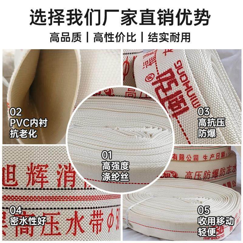 消防水带1寸1.5寸2寸3寸4寸5寸6寸8寸有衬里帆布水管农用水带高压,淘宝优惠券,粉丝福利购,淘宝优惠卷