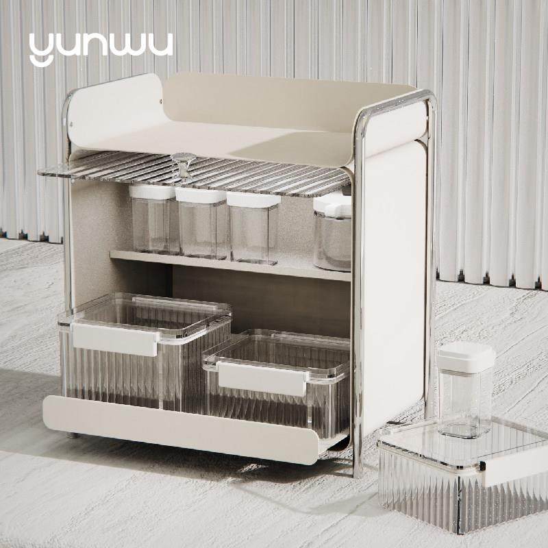 云物生活小光桌面收纳柜杯子放茶具水杯置物架厨房餐具防尘储物柜,淘宝优惠券,粉丝福利购,淘宝优惠卷