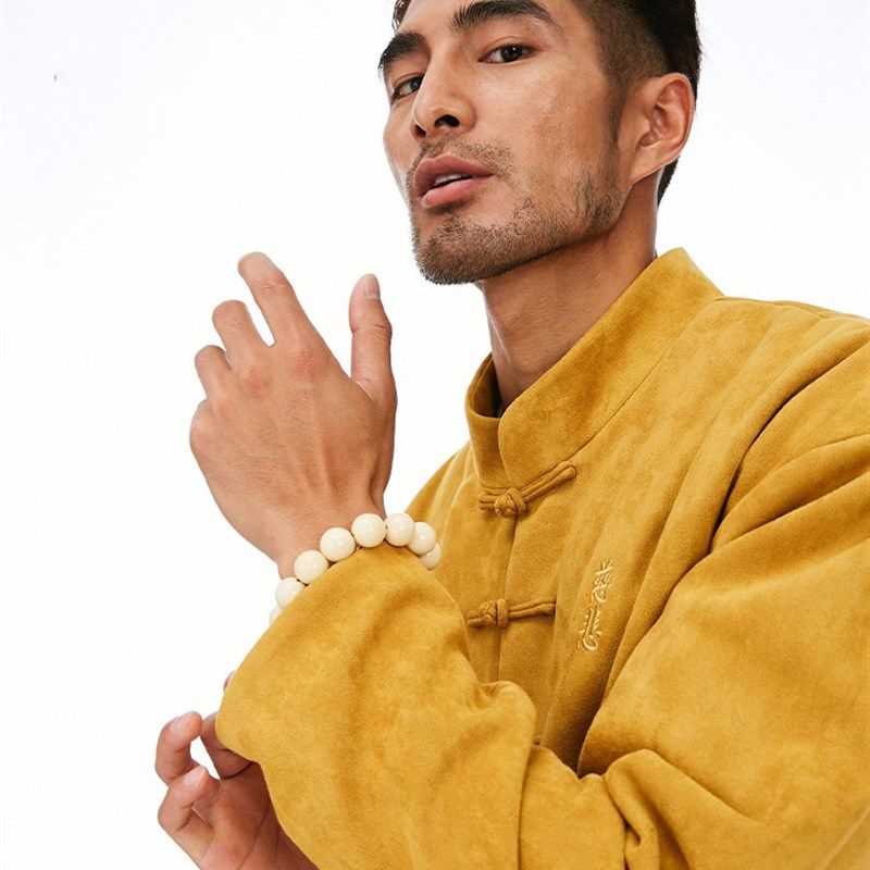 碧海潮生新款众生相慈悲中国风复古盘扣唐装外套,淘宝优惠券,粉丝福利购,淘宝优惠卷