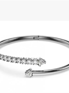 欧美时尚个性简约百搭锆石手链女ins小众设计感高级轻奢手饰