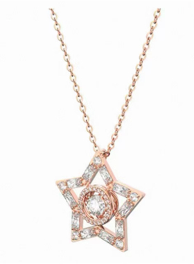 李斯丹妮同款五角星星项链女手链