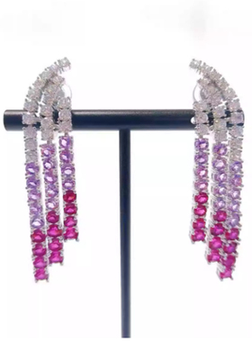 新品八角形手镯耳环女