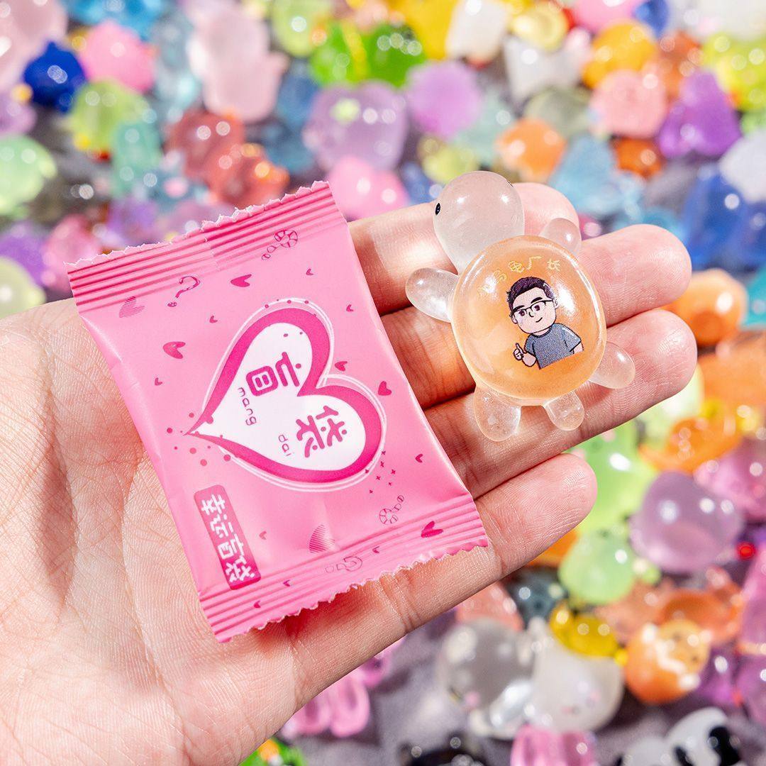 夜光动物盲袋迷你仿真小兔子小猫模型儿童玩具盲盒奖励礼物发光,淘宝优惠券,粉丝福利购,淘宝优惠卷