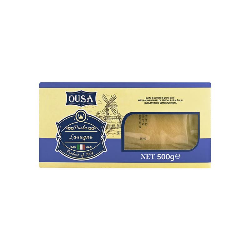 正宗进口欧萨意大利千层面片500g家用薄宽面皮肉酱意粉芝士意面速 - 图3