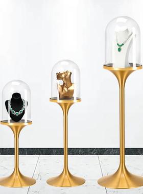 现货珠宝展示柜玻璃罩陈列