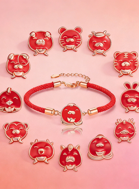 十二生肖纯银手链女款轻奢小众
