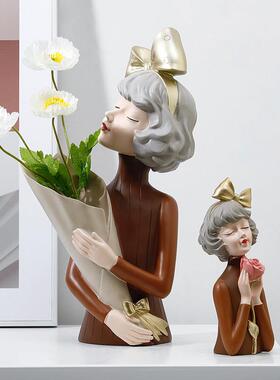 泡泡女孩创意开 业送礼搬家礼物乔迁新居结婚礼物送新人礼品摆件