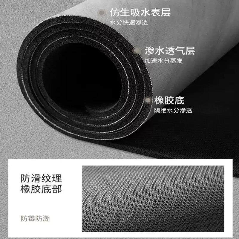 厨房水槽台面吸水凉垫水槽洗碗池防溅水防霉沥水垫化妆室洗手台垫,淘宝优惠券,粉丝福利购,淘宝优惠卷