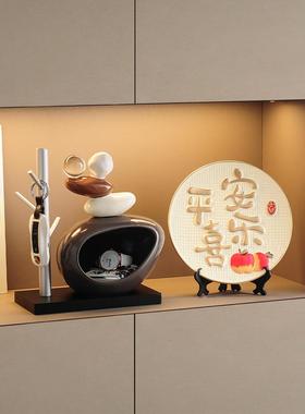 时来运转钥匙收纳玄关摆件客厅电视柜入户门口鞋柜装饰品乔迁礼物